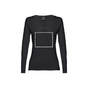 T-shirt manches longues poitrine