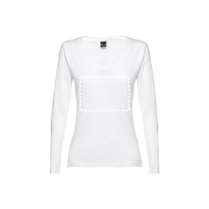 T-shirt manches longues poitrine