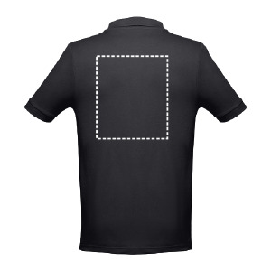 Polo de manche courte poitrine