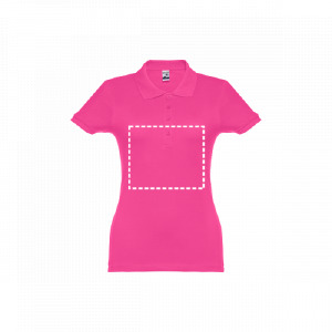 Polo de manche courte poitrine