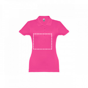 Polo de manche courte poitrine