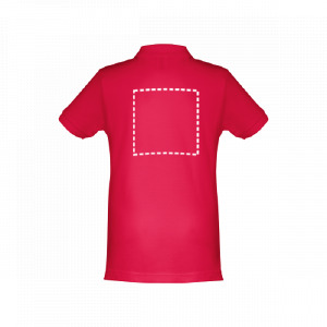 Polo de manche courte poitrine