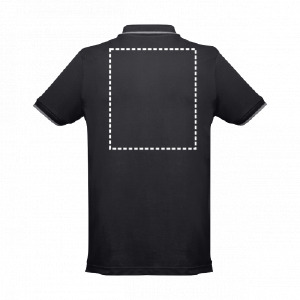 Polo de manche courte poitrine