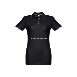 Polo de manche courte poitrine