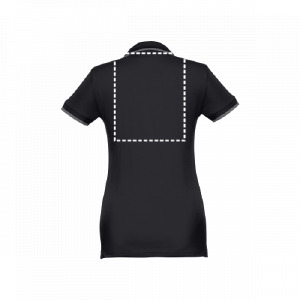 Polo de manche courte poitrine