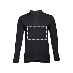 Polo de manche courte poitrine
