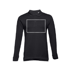 Polo de manche courte poitrine