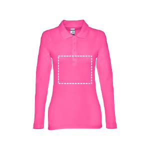 Polo de manche courte poitrine