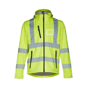 Manteau reflecteur poitrine
