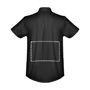 Chemise manche courte dos