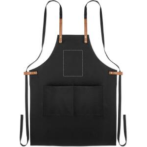 Front above pocket