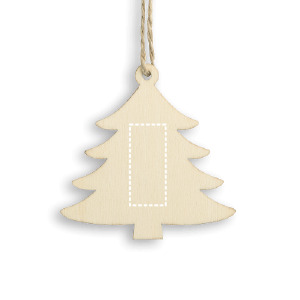 Arbre de noël devant