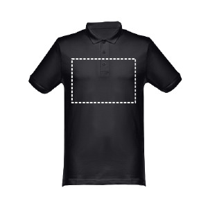 Polo de manche courte poitrine