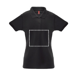 Polo de manche courte poitrine