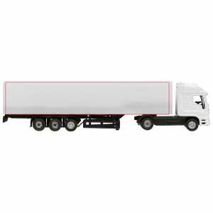 Côté gauche du camion
