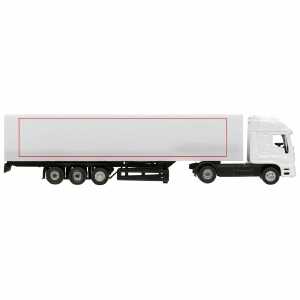 Côté gauche du camion