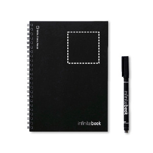 Bloc-notes devant