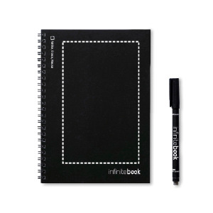 Bloc-notes devant