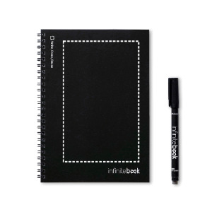 Bloc-notes devant