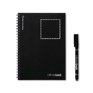 Bloc-notes devant