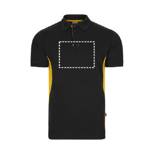 Polo de manche courte poitrine