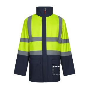 Manteau reflecteur dos