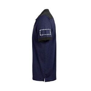 Polo de manche courte poitrine