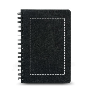 Bloc-notes devant