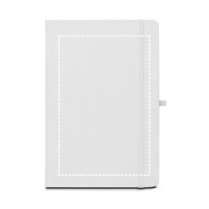 Bloc-notes devant