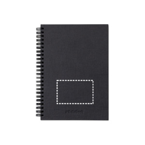 Bloc-notes devant