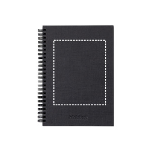 Bloc-notes devant