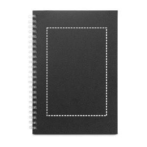 Bloc-notes devant