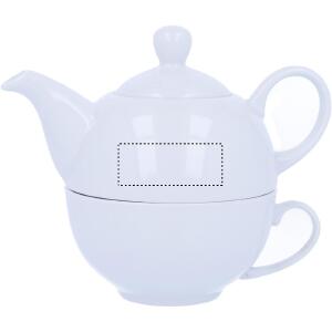 Position du marquage tea pot left