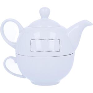 Position du marquage tea pot right
