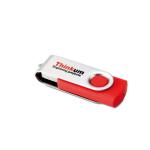 Clé USB personnalisable pas chère en caoutchouc de couleurs Techmate couleur rouge