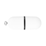 USB publicitaires économiques en forme de capsule Infocap couleur blanc