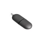 USB publicitaires économiques en forme de capsule Infocap couleur titan