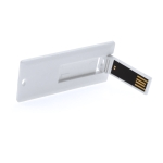 Carte USB personnalisée en forme de carte de petite taille USB Mini couleur blanc