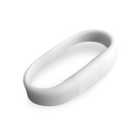 Bracelet USB Compact couleur blanc