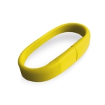 Bracelet USB Compact couleur jaune