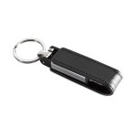 Stylo USB personnalisé compact avec stylet tactile Minimal couleur noir