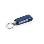 Stylo USB personnalisé compact avec stylet tactile Minimal couleur bleu