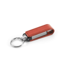 Stylo USB personnalisé compact avec stylet tactile Minimal couleur rouge