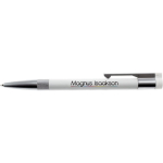 Stylos USB personnalisés élégants avec stylet tactile USB couleur blanc