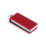 Petit USB personnalisé avec clip pivotant de couleur Micro Giratorio couleur rouge