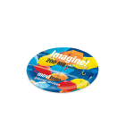 Carte USB personnalisée de forme ronde Carte USB Ronde couleur blanc