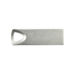 Clé USB moderne en métal avec poignée triangulaire Compacte Triangle couleur argenté mat