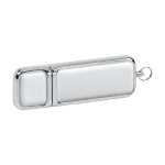 Clé USB professionnelle en cuir et métal connexion 3.0 Classic 3.0 couleur blanc