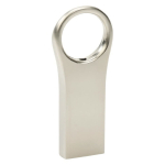 Clé USB en métal au design innovant pour porte couleur argenté
