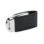 Clé USB en 3.0 similicuir avec fermeture magnétique USB Elegance 3.0 couleur noir